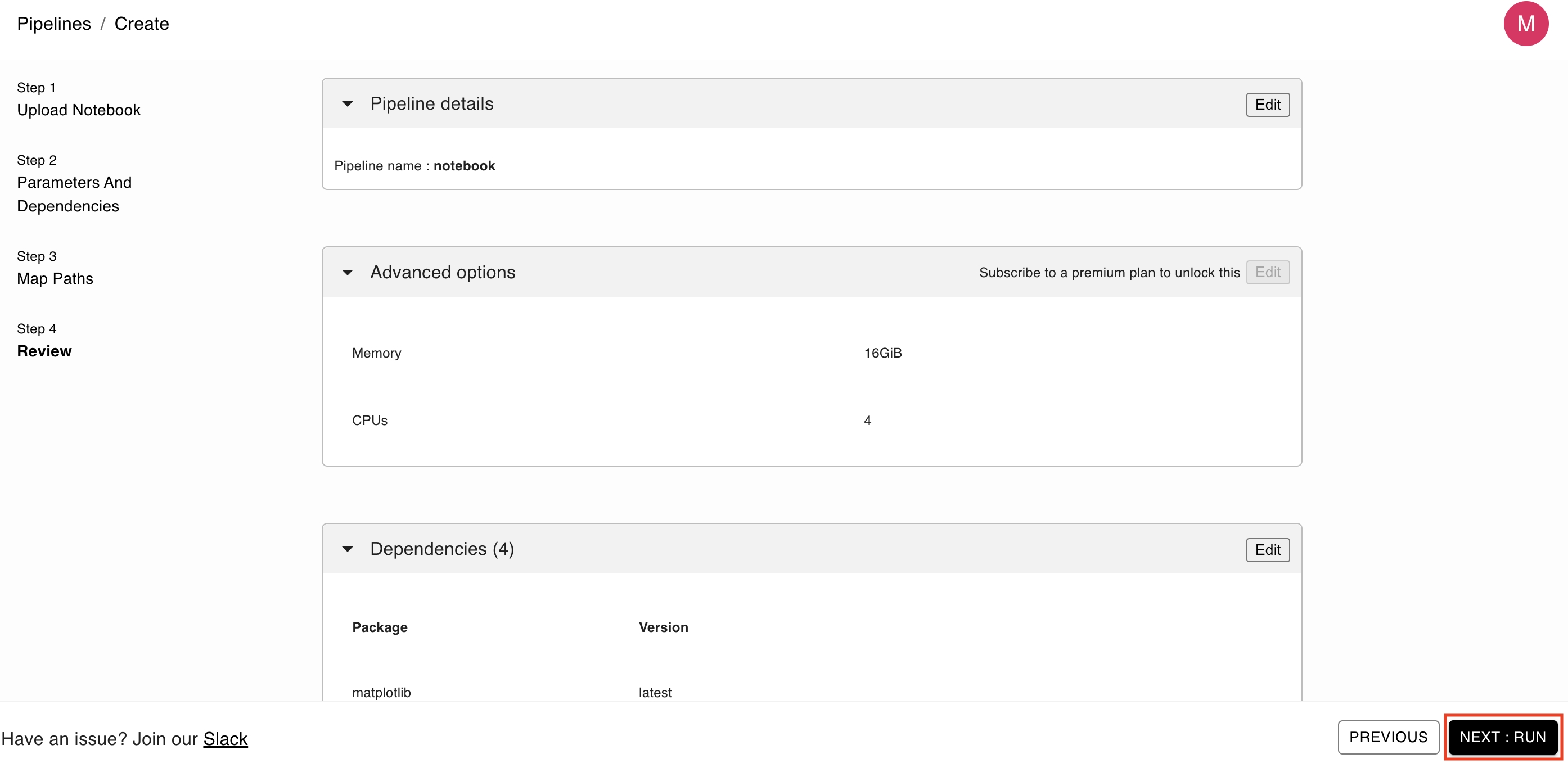 review-notebook-configurations